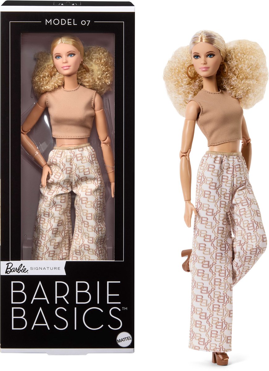 Mattel barbie signaturdukke barbie basics: model 07 dukker
