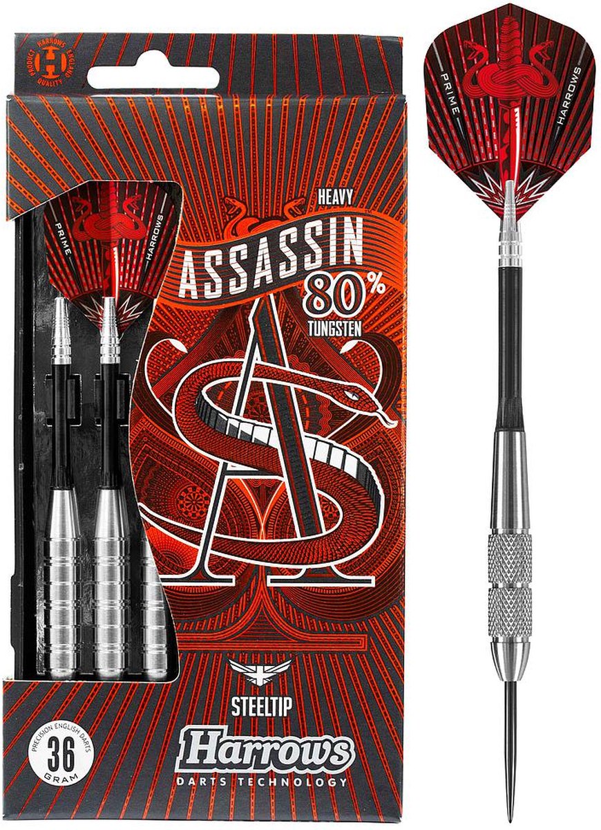 Harrows assassin heavy 80% wolfram 34gr