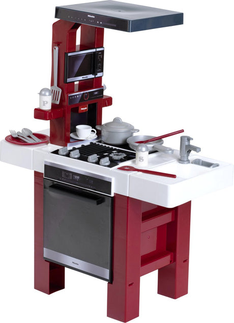 Klein legetøj miele fresh kitchen - inkl. talrige afspilningsmuligheder, mange tilbehør, lys og lydeffekter - 69x33x95 cm - flerfarvet