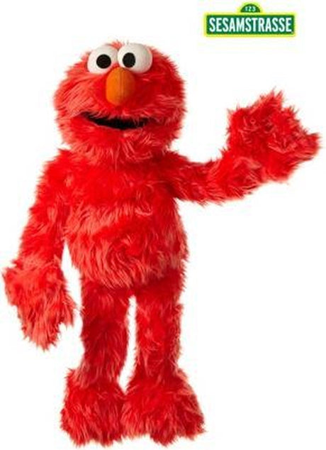 Levende dukker - hånddukke - sesamgade - elmo - 65cm