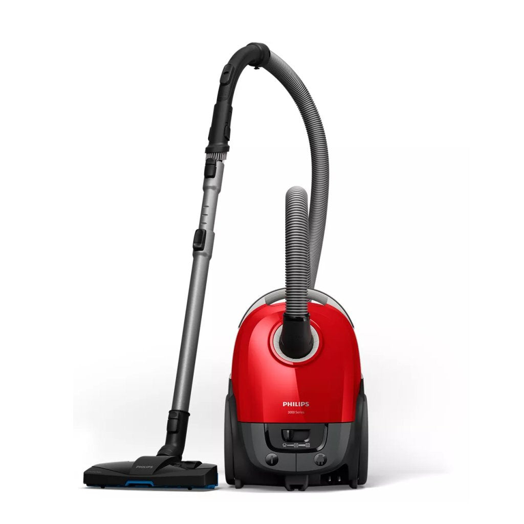 Philips XD3140 09 3000 Series Performer Kompakt Støvsuger 900W Rød Sort