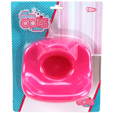 Basic dukke pottepink