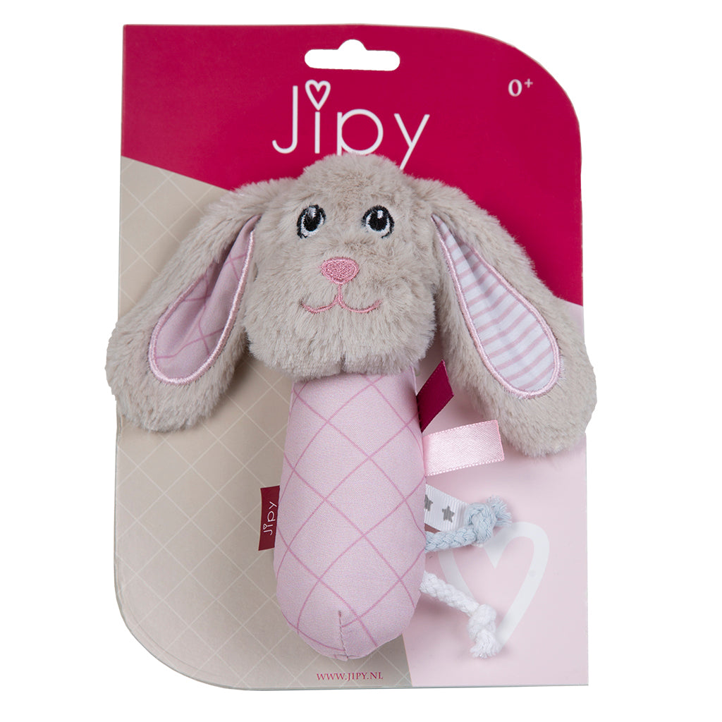 Jipy rasle-squeeze hundepink