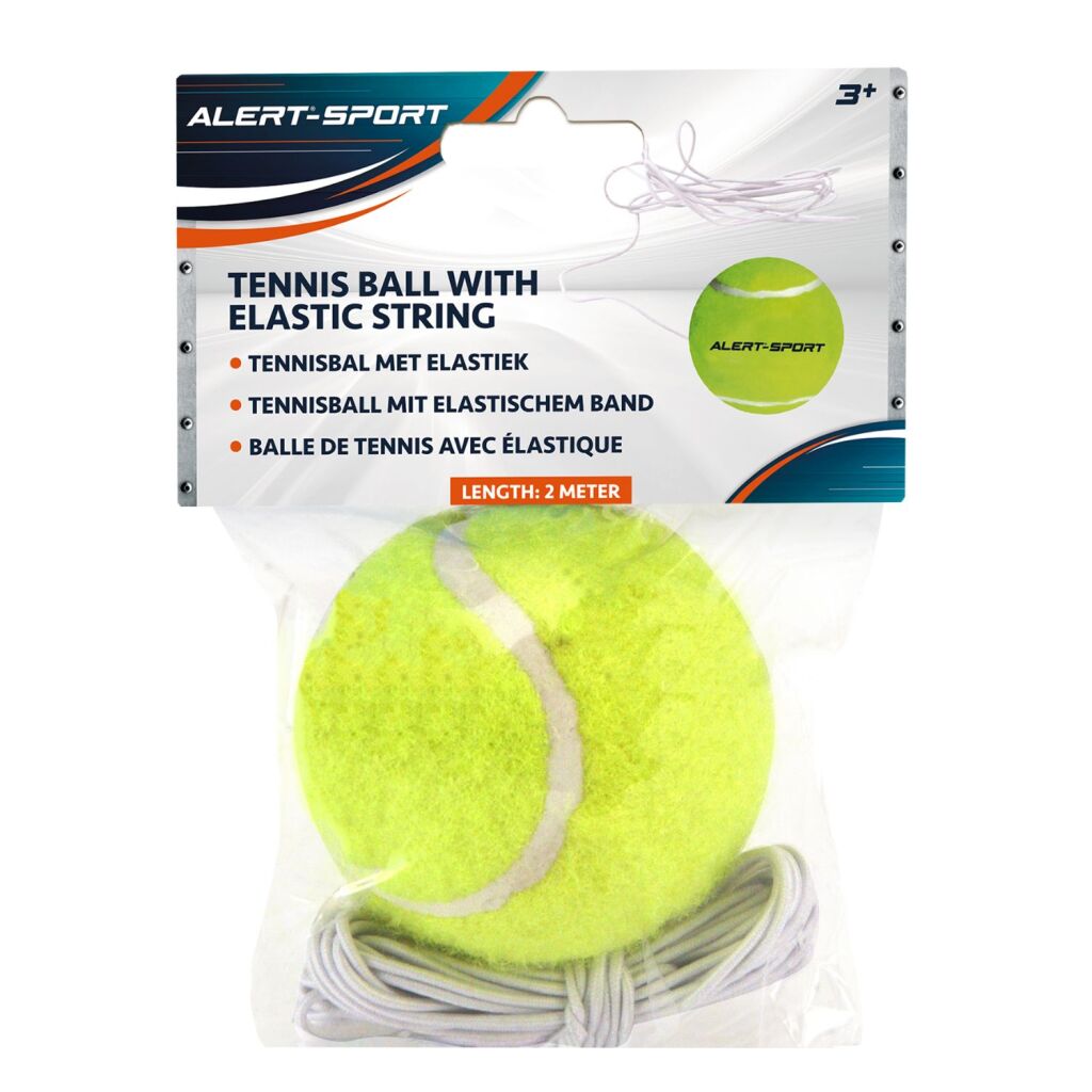 Alert sport tennis trænerbold med elastik