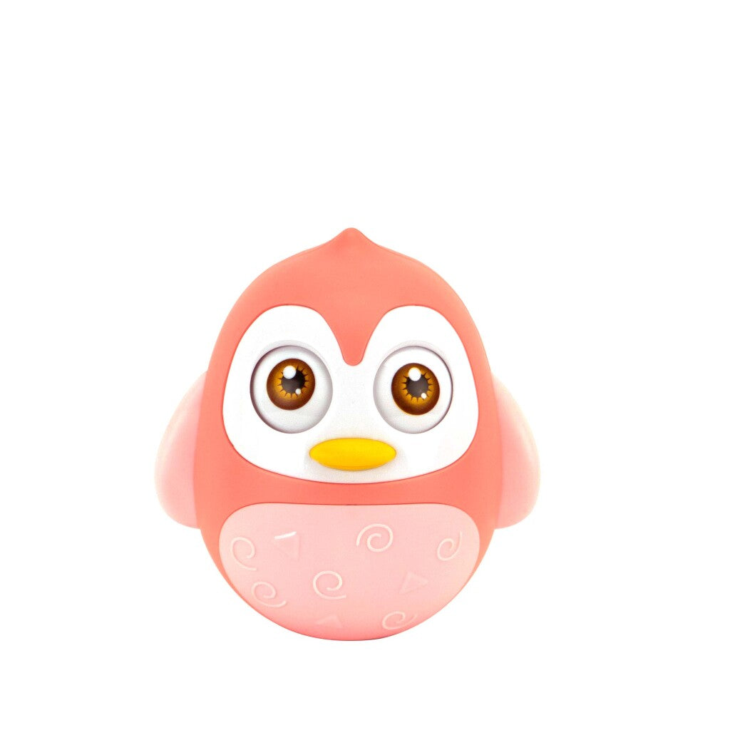 Happy world penguin tumbler + lyd pink