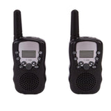 Grundlæggende videnskabeligt eksperiment T-388 walkie talkie + lys sort