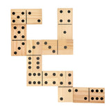 Alert udendørs spil domino xl (træ) – 7,5 x 15 cm