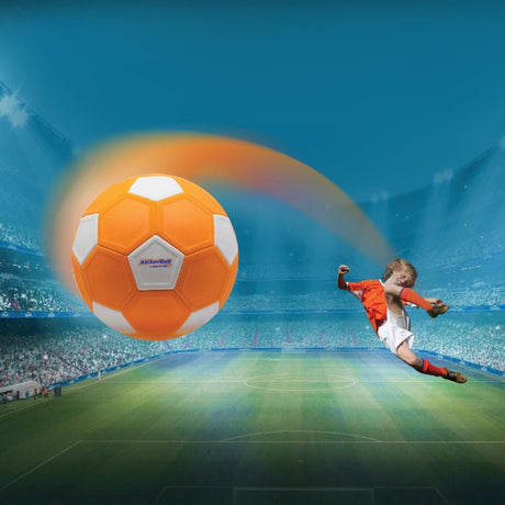 Andre mærker kickerball størrelse 4 orange hvid