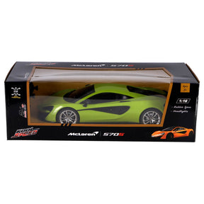 Kool speed rc mclaren 5705 1:16 + lys neongrøn