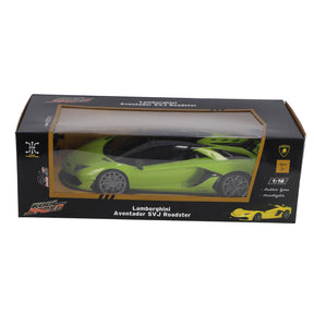 Kool Speed RC Lamborghini Aventador SVJ Roadster 1:16 + lys neongrøn