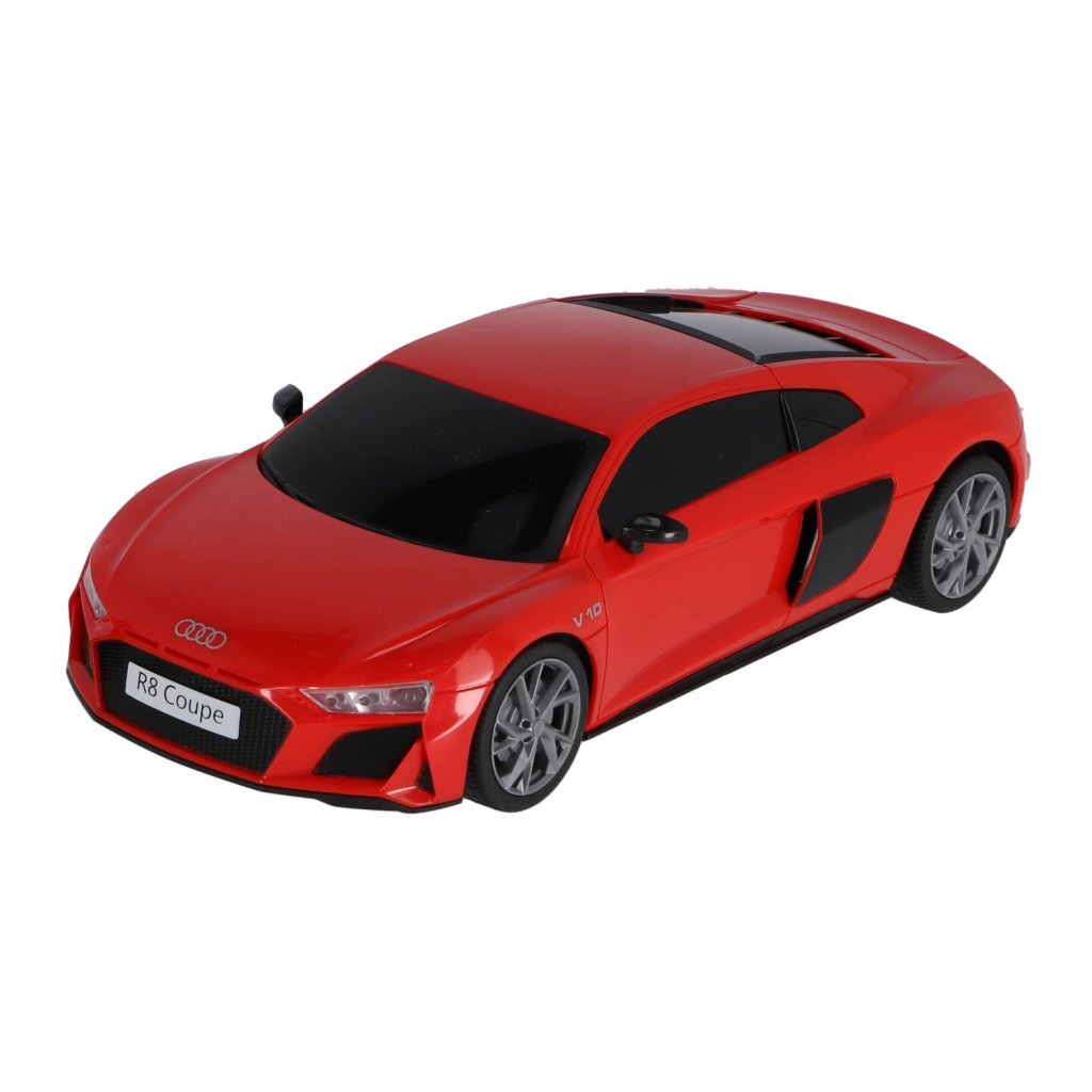Kool speed rc audi r8 v10 kup eacute; 1:16 + lys rød