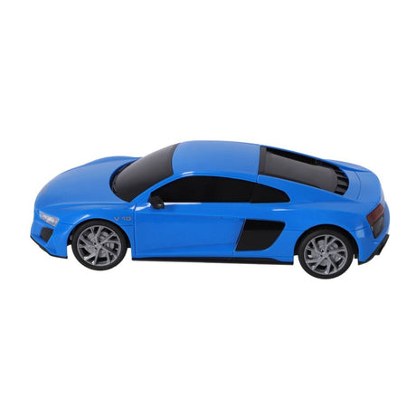 Kool speed rc audi audi r8 v10 kup eacute; 1:16 + lyseblå