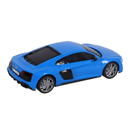 Kool speed rc audi audi r8 v10 kup eacute; 1:16 + lyseblå