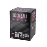 Andre mærker party time led disco kugle 12,5 cm sort