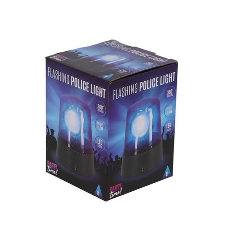 Fest tid! fest tid politiet blinkende lys 11cm | 4 stk