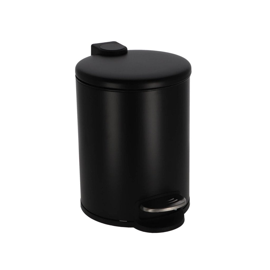 Daglig hjemmepedalspand 5l mat sort