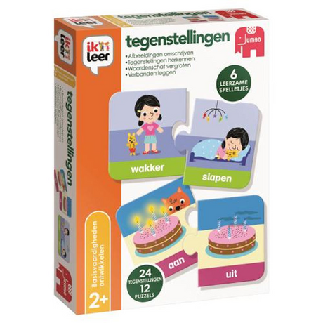 Jeg underviser i jumbo - - modsætninger - pædagogisk spil - legetøj fra 2 år