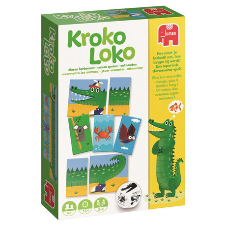 Jumbo playtime croco loko memo spil