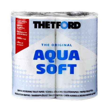 Thetford aqua blød camping toiletpapir 4 ruller