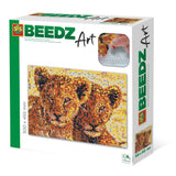 Ses creative beedz art strygeperler løveunger 30x45,5 cm 7000 stk.