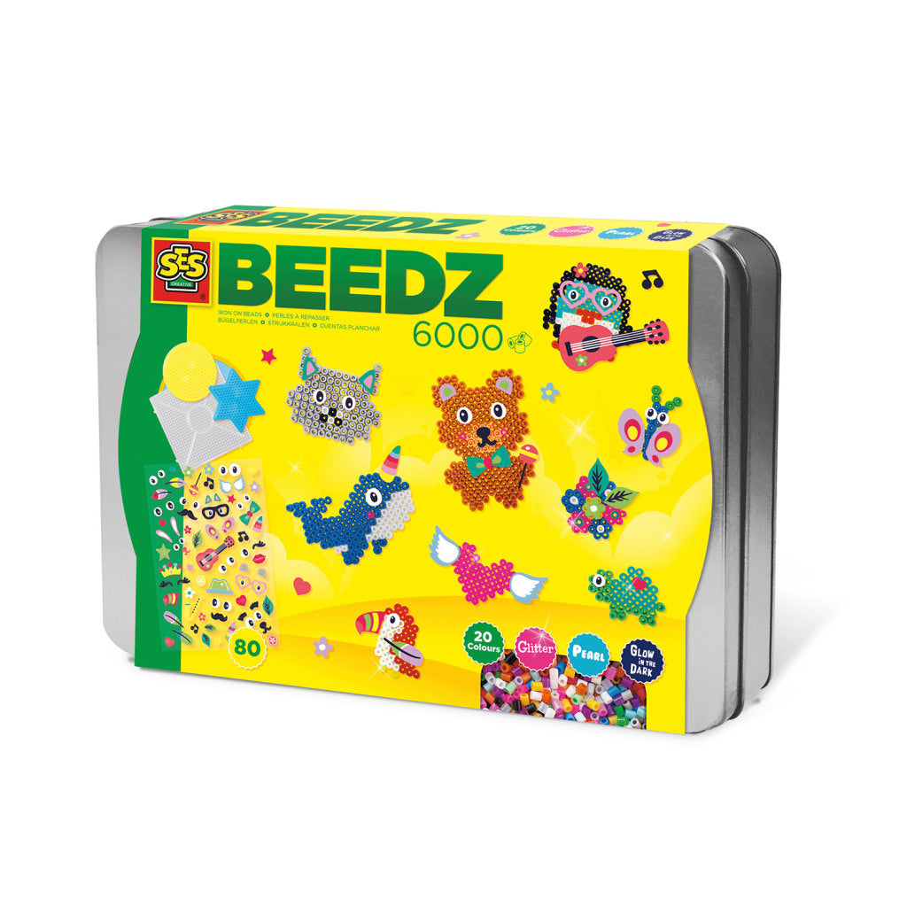 Ses creative beedz strygeperler luksus sorteringskasse 6000 stk