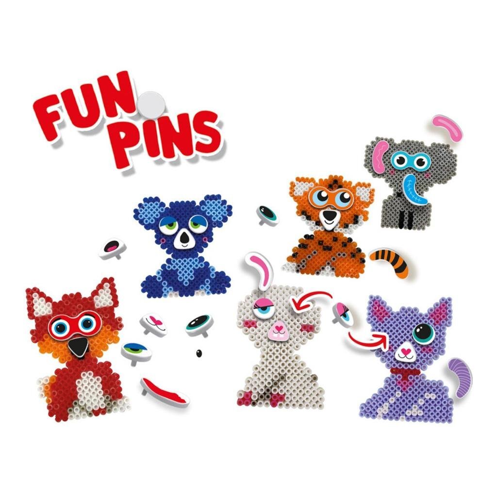 SES Creative Iron-on Beads FunPins dyr