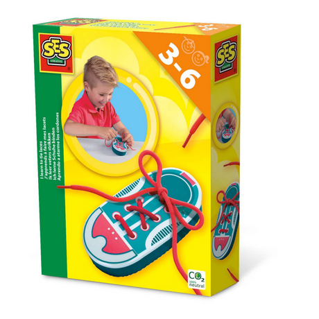 Ses kreativ ses lærer jeg at binde snørebånd