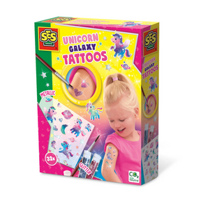 Ses kreative ses unicorn galaxy tatoveringer