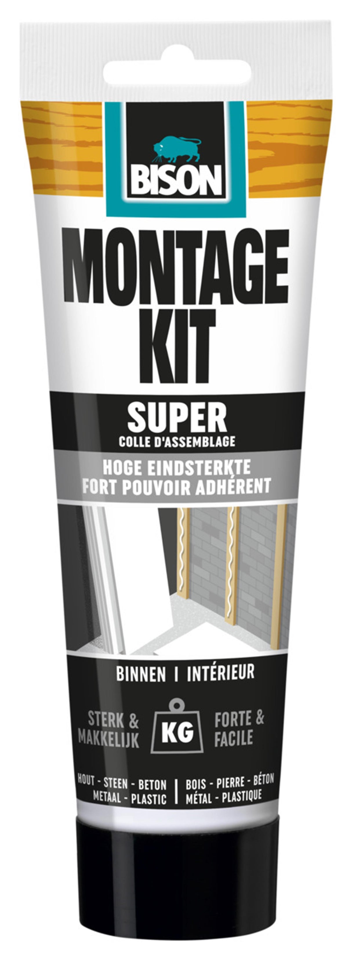 Bison monteringssæt rør 200gr super