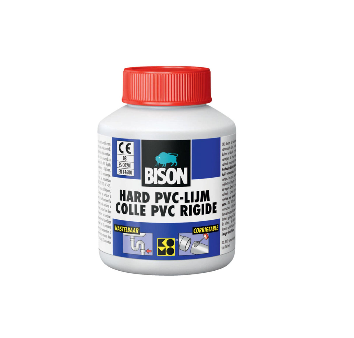 Bison hård PVC lim 100 ml