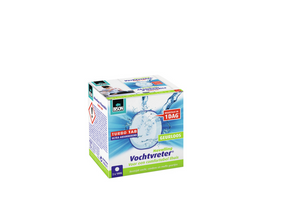 Bison moisture absorber® refill tablet 2x 100 g, luftaffugter, velegnet til moisture absorber® stemning, bekæmp høj luftfugtighed, ikke påkrævet batteri, også velegnet til campingvogne og campister