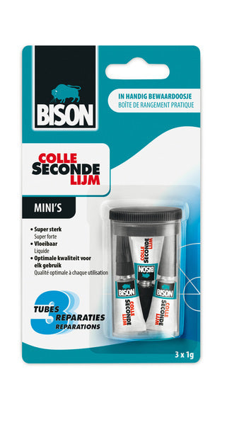 Bison bi-6309066 super lim mini 3x1 gram