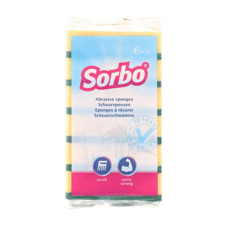 Sorbo skuresvampe 6 stk