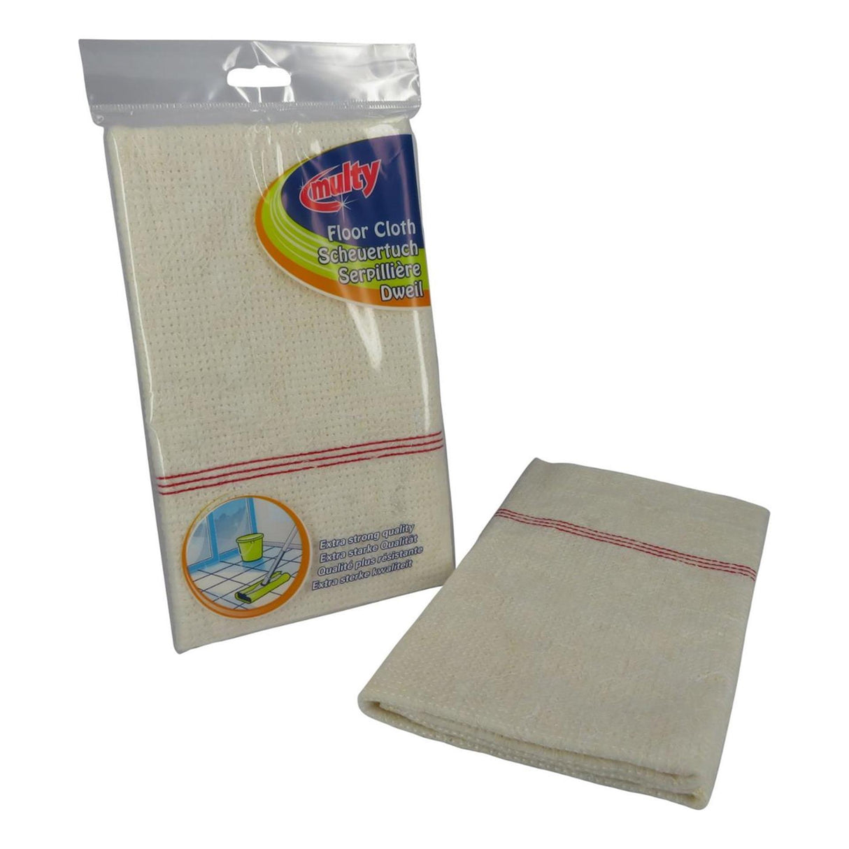 Multy bomuldsgulvmoppe 48x60cm 260gr m2