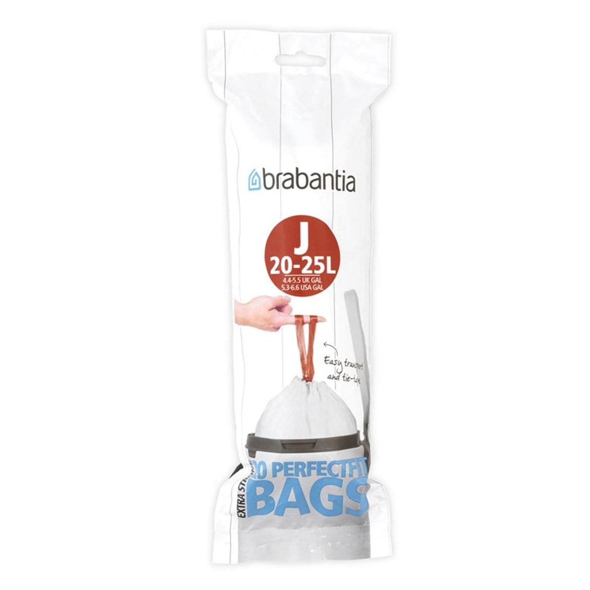 Brabantia perfectfit affaldspose kode j 23l 20 stk