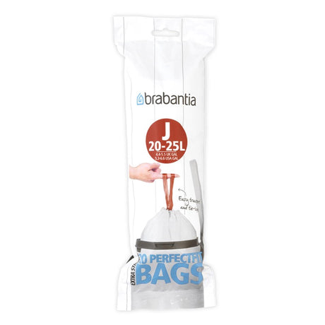 Brabantia perfectfit affaldspose kode j 23l 20 stk
