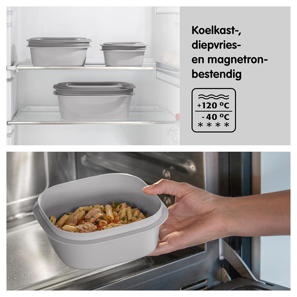 Sunware sigma madopbevaringsboks til hjemmet 1,3l grå