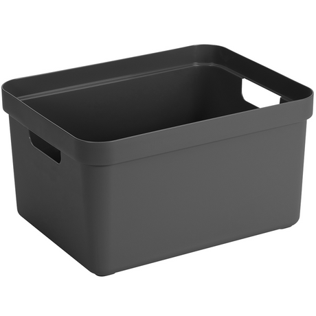 Sunware sigma hjemmeopbevaringsboks 32l antracit mål 44,4 x 34,2 x 24,2 cm