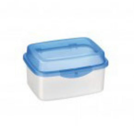 Sunware club cuisine cracker opbevaringsboks 2 liter gennemsigtig blå 19x15x10,5 cm