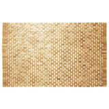 SEALSKIN BATH MAT WOODBLOCK 52X90 cm Naturlig