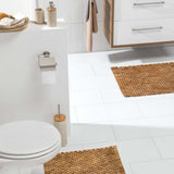 SEALSKIN BATH MAT WOODBLOCK 52X90 cm Naturlig