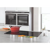 Cuisinox vulkansk støbejern stegepande 24 cm rød