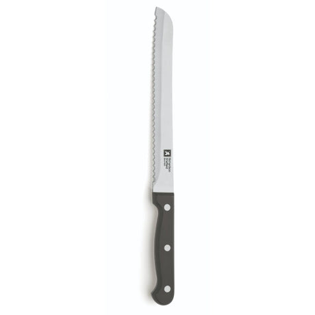 Richardson sheffield brødkniv sort rustfrit stål køkkenkniv 23 cm.