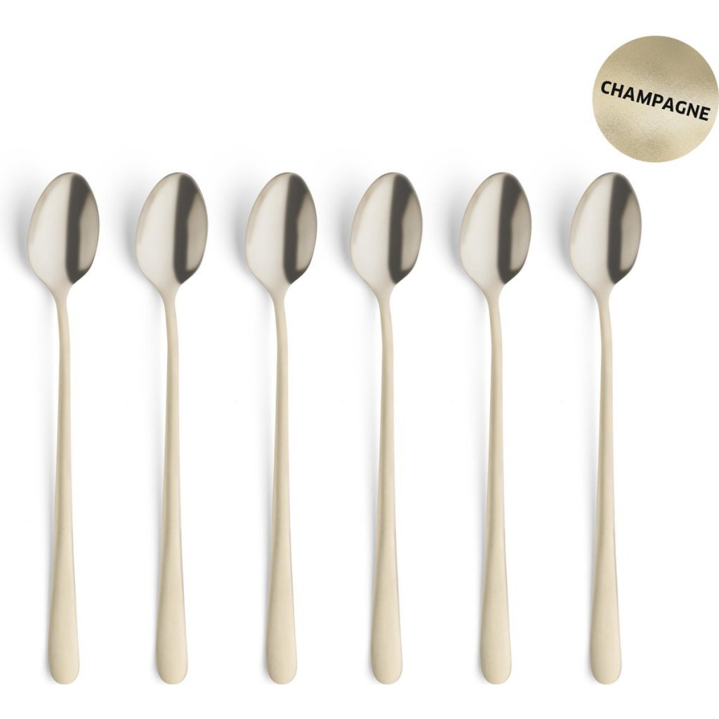 Amefa austin vintage champagne - 6 sorbet skeer