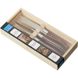 Amefa royal steak steak knive 4 stykker rødbrune