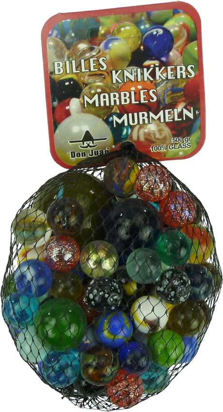 Don Juan kugler 500 gram blandet i et net (pund)