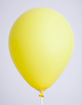 Globos zak met 25 ballons no. 12 geel