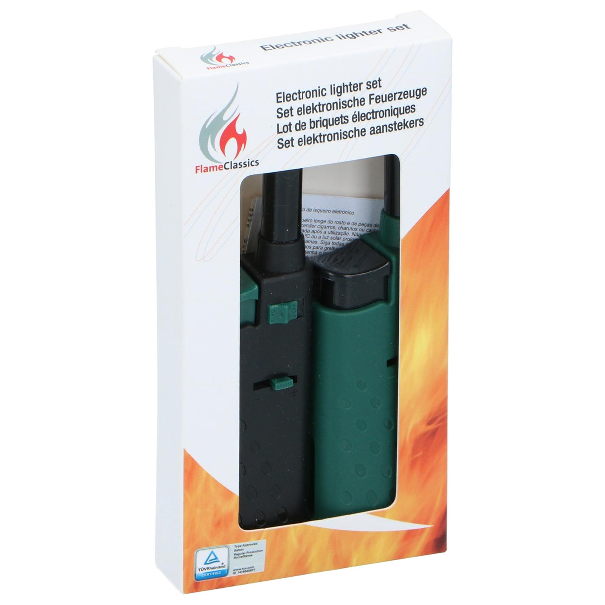 Flame classics lighter BBQ 14,3x3,5x1,6cm + Tuv
