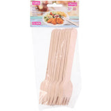 Køkken elegance trægafler 16 cm 12 stk