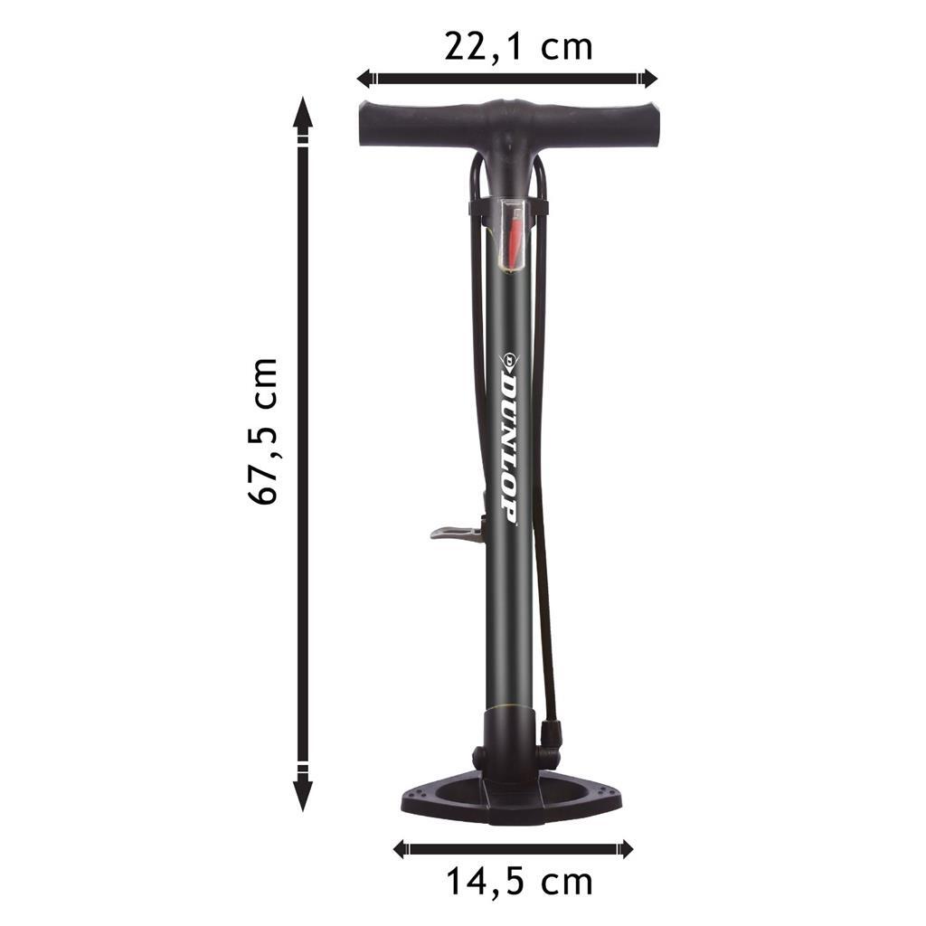 Dunlop gulvpumpe stående 63cm